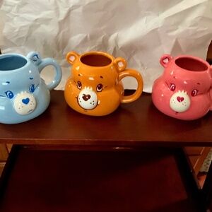 NWT.   Care Bears 3D Mugs